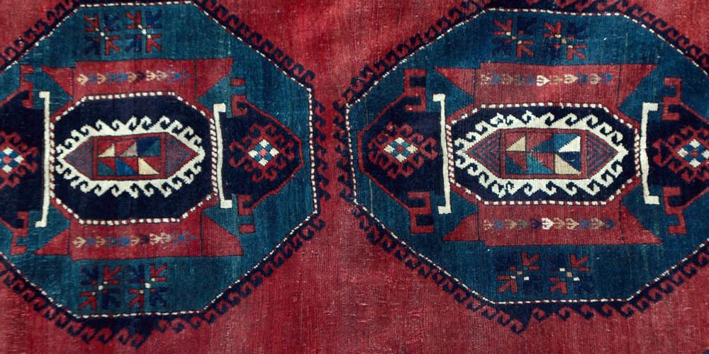 Antique Lori Pambak Kazak Caucasian rug