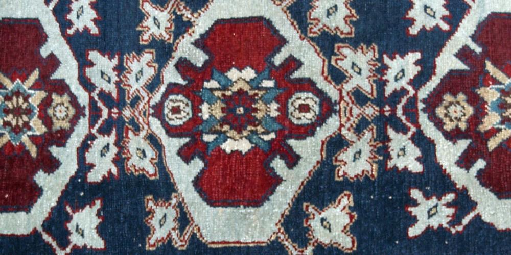 Caucasian Tribal Old Rug