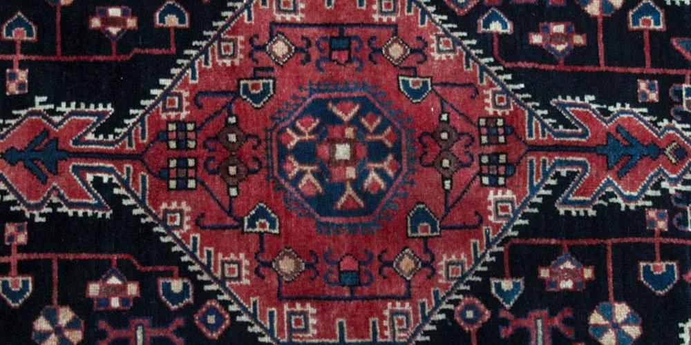 Hamadan Sanjan Persian Rug