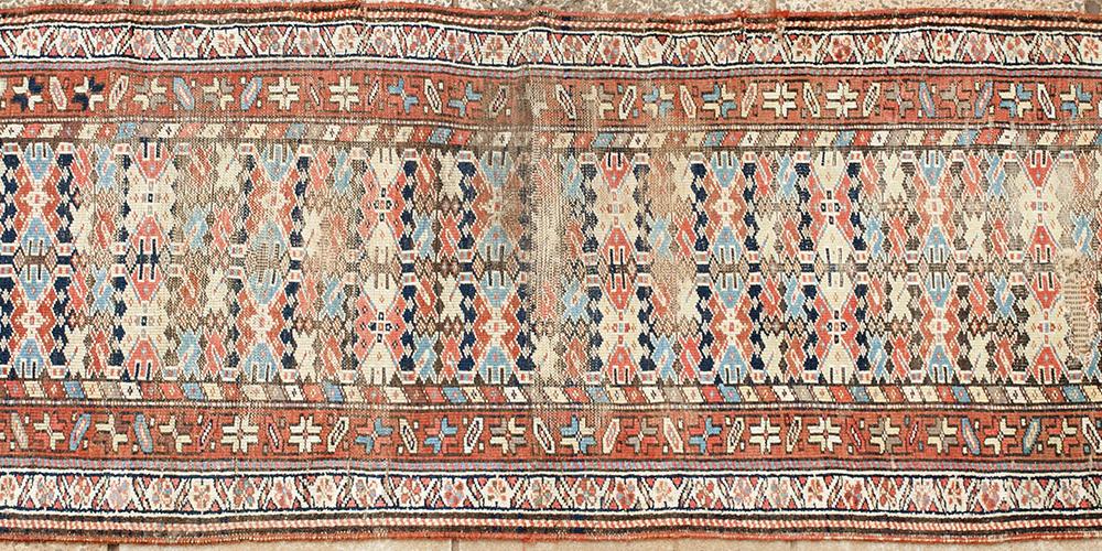 Antique Caucasian Runner
