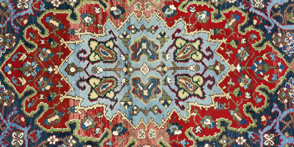 Old Malayer or Hamadan Persian rug