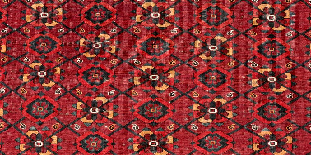 Antique Beshir Turkoman Central Asian or north Afghan storage bag