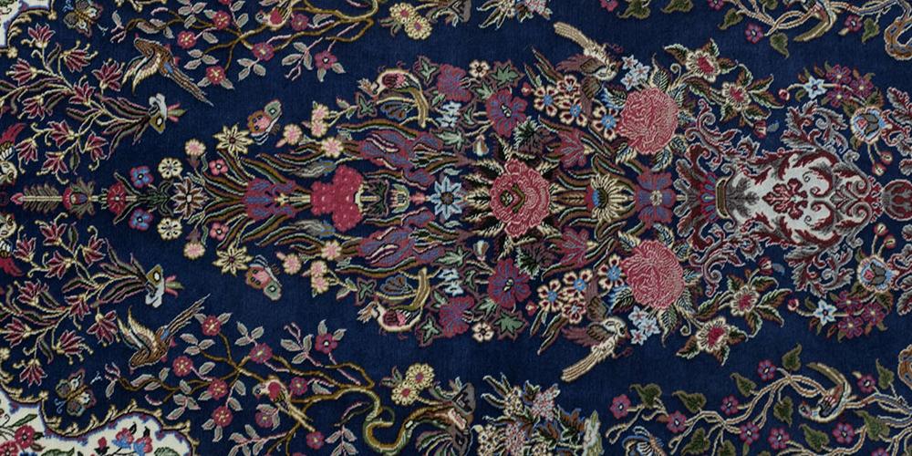 Ghom or Qum Persian Rug