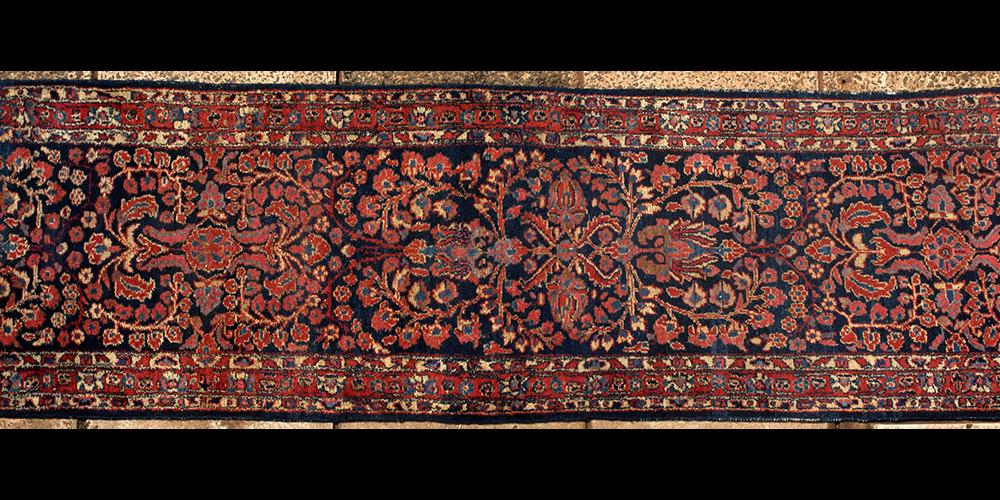 Antique near antique Lilian Persian runner