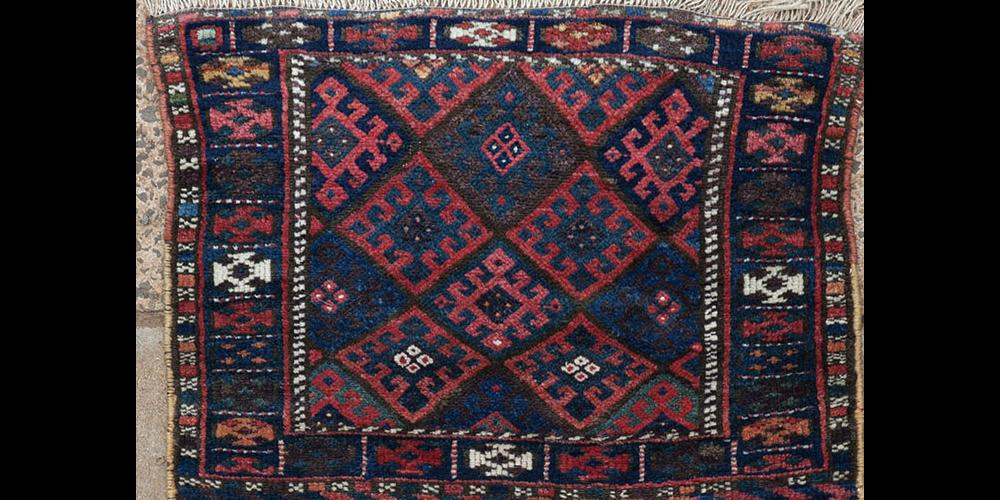 Antique Jaf Kurd khorjin or saddle bag