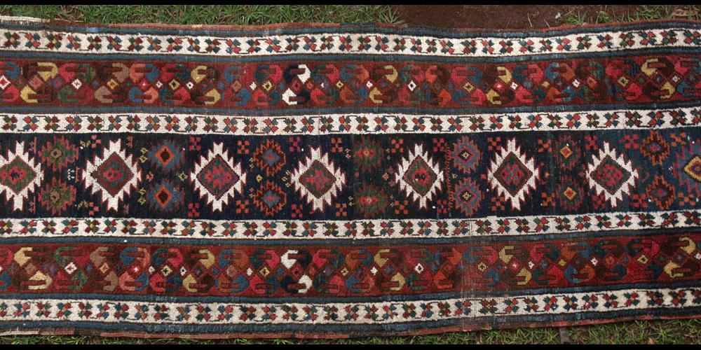 Antique Azerbaijan Caucasian Runner