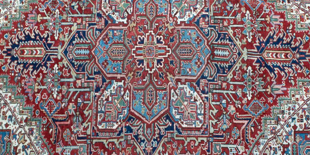 Old Heriz Persian Carpet