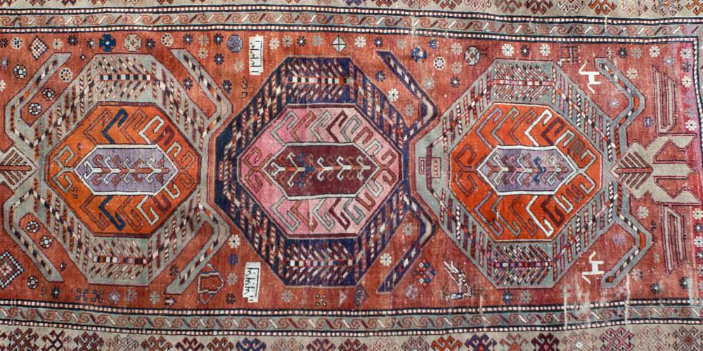 Antique Lenkoran Talish Azerbaijan Caucasian Rug