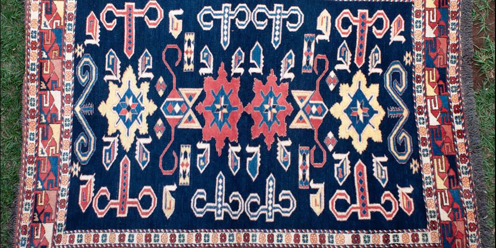 Afghan Perepedil Caucasian design rug