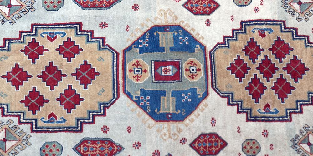 Lori Pambak or a three-medallion Kazak Caucasian tribal