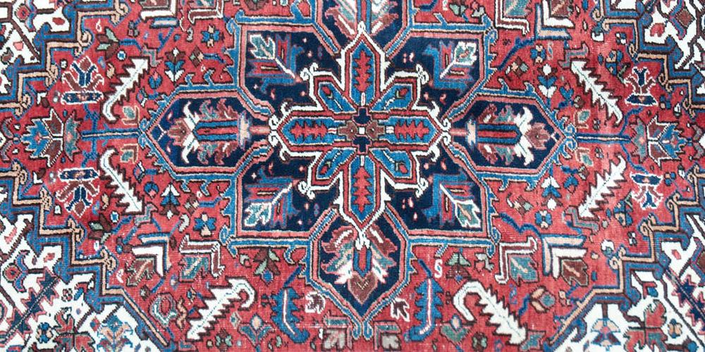 Old Heriz Persian Carpet