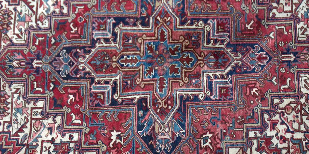 Old Heriz Persian Carpet