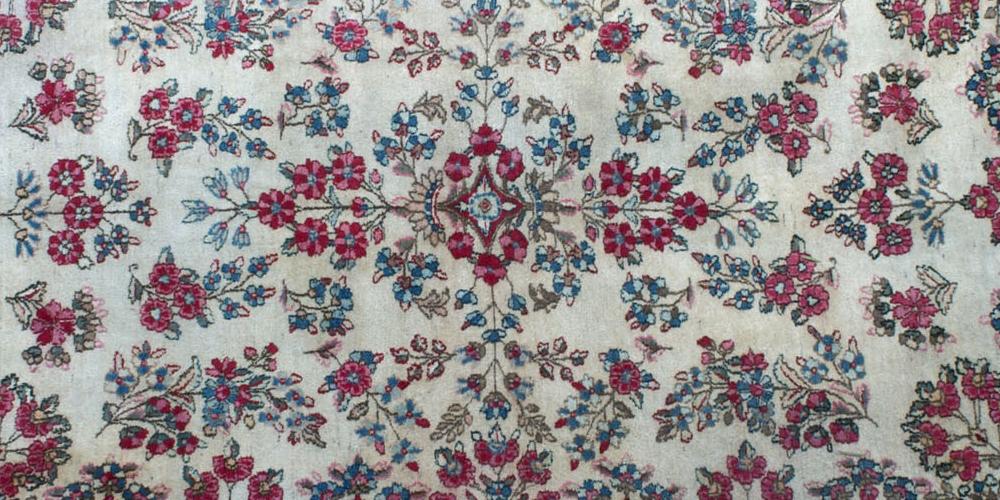 Antique Kerman Persian carpet