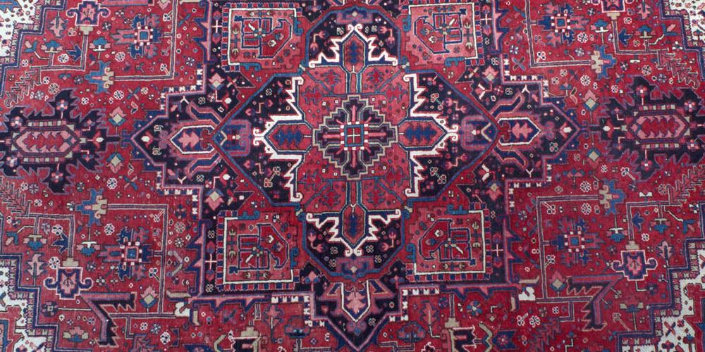 Old Heriz Persian Carpet