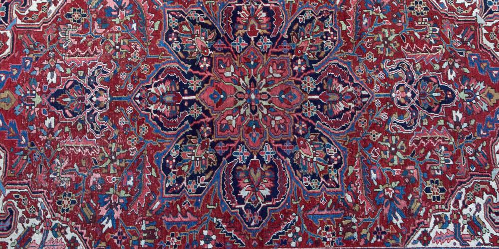 Old Heriz Persian Carpet
