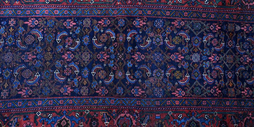 Old Bijar Kurdish Persian Rug