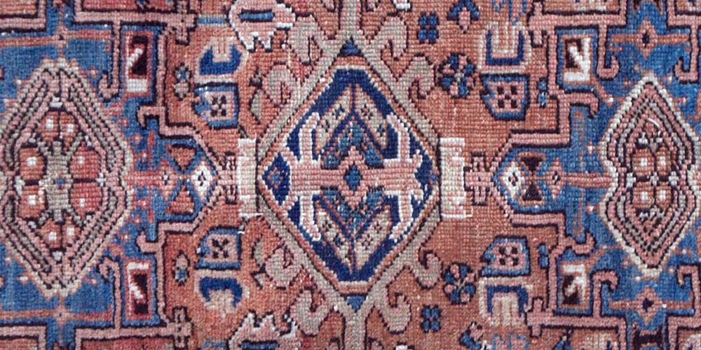 Antique Heriz Persian Rug