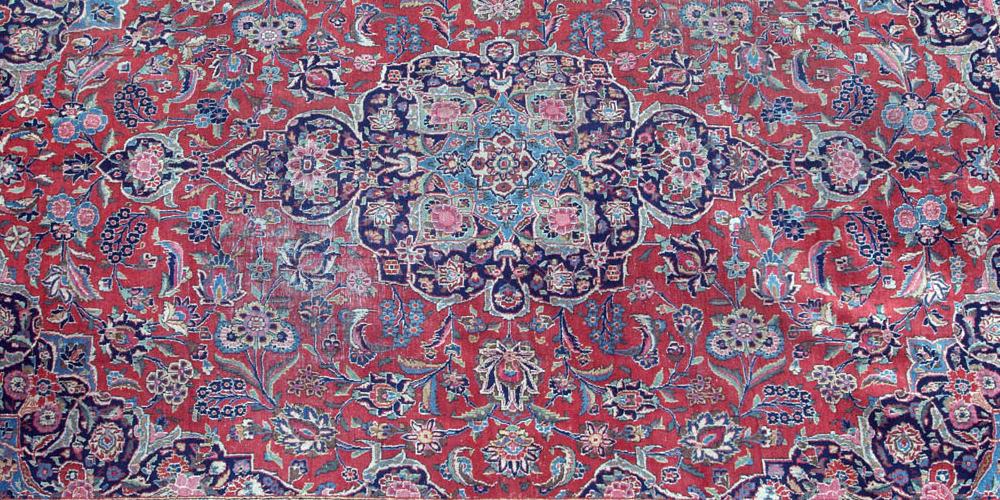 Antique Sarouk Persian Carpet