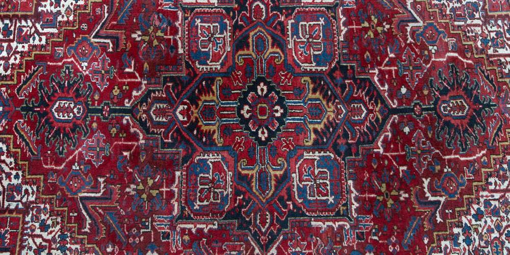 Old Heriz Persian Carpet