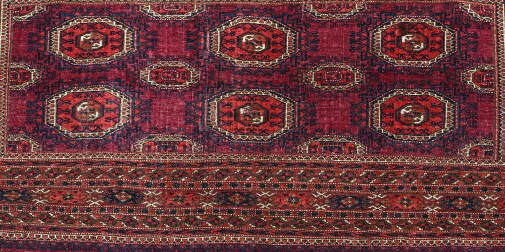Antique Tekke Turkoman juval or chuwal Turkmenistan