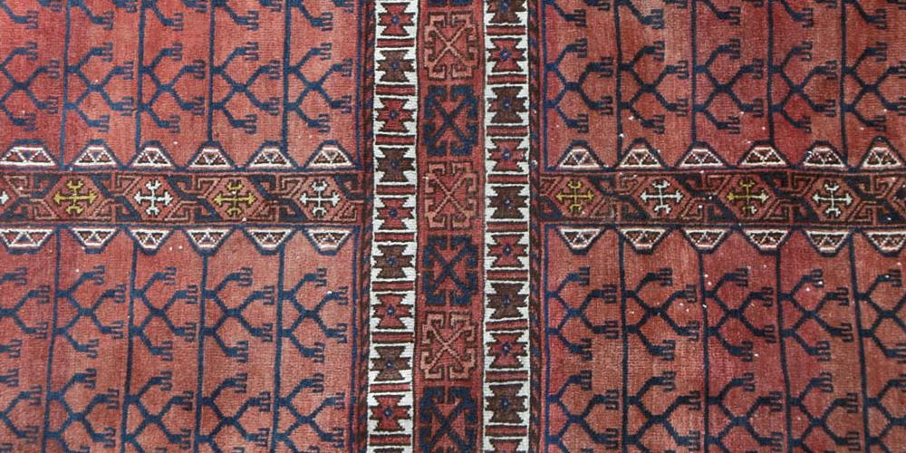 Antique Afghan Hatchlu or Engsi rug