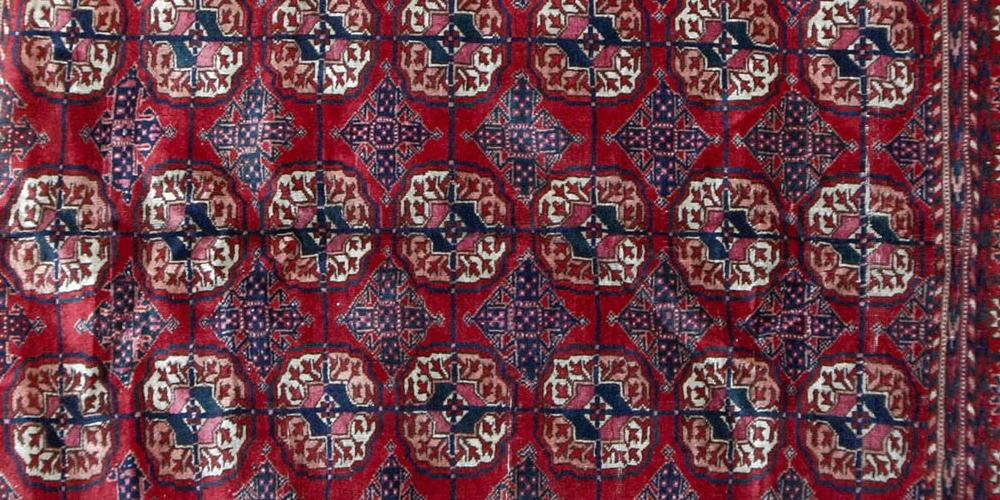 Old Soviet Tekke rug