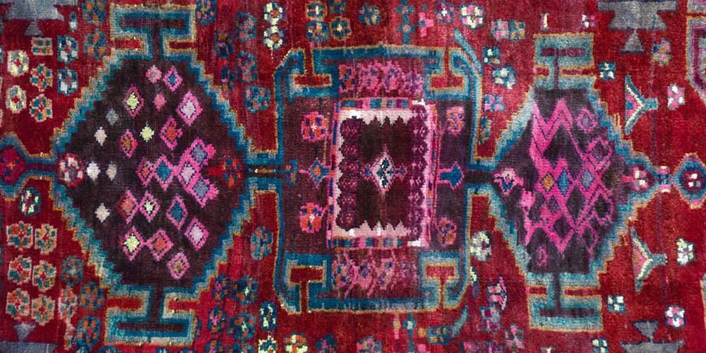 Old Persian Tribal Rug