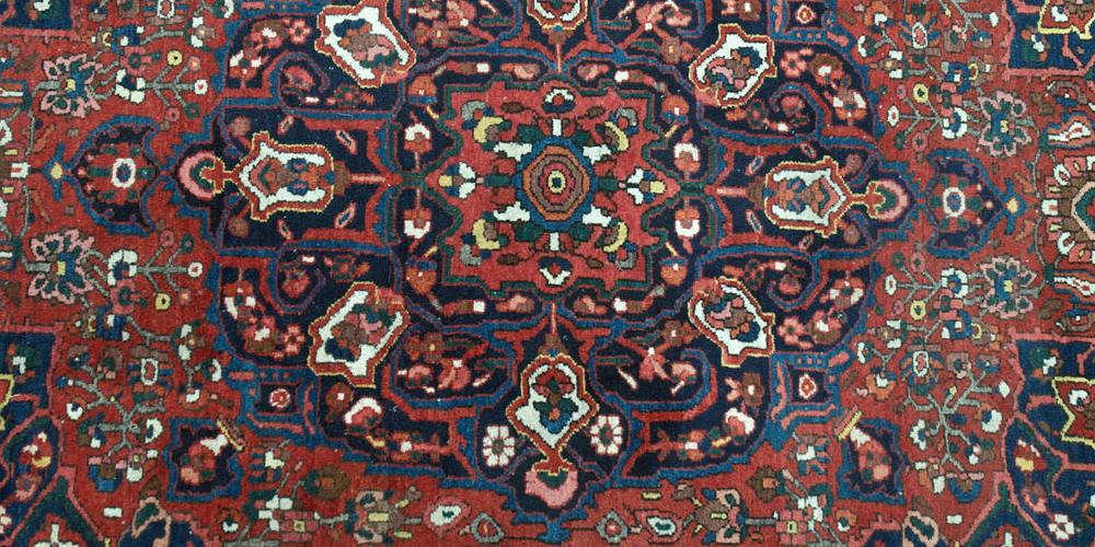 Persian Baktiari Tribal Old Rug