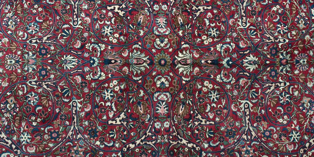 Old Mashad Khorossan Persian Carpet