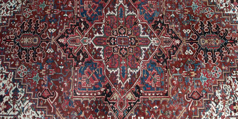 Old Heriz Persian Carpet