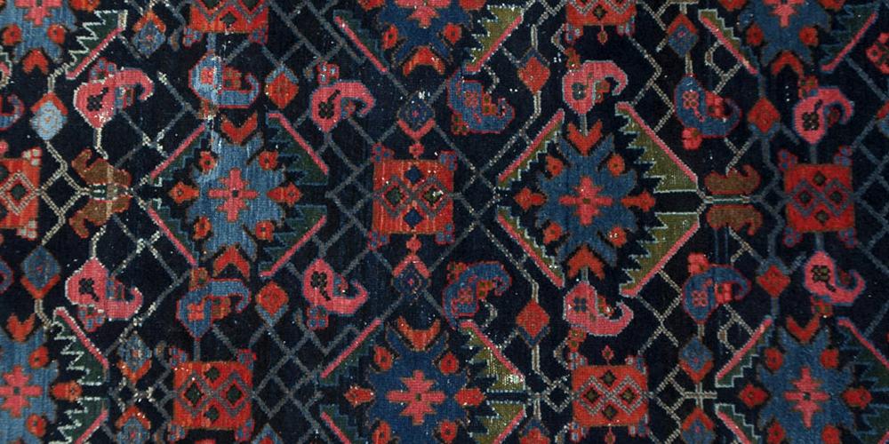 Old northwest Persian Malayer Rug