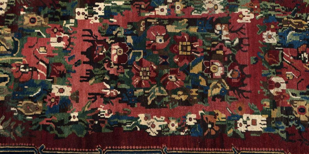 Old Bakhtiari Persian rug