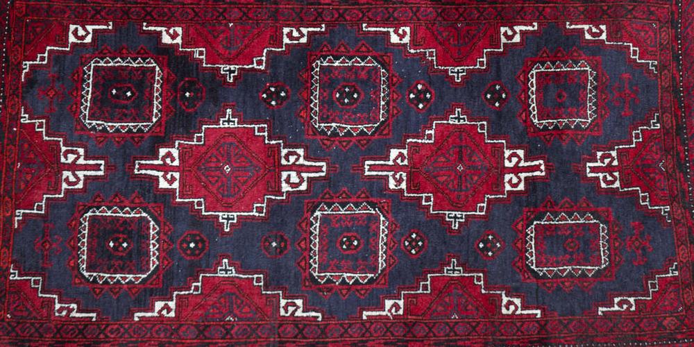 Old Baluch Tribal Rug Afghan