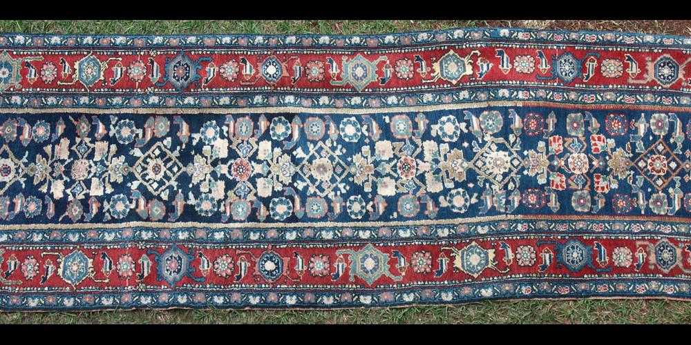 Antique Heriz Persian Runner