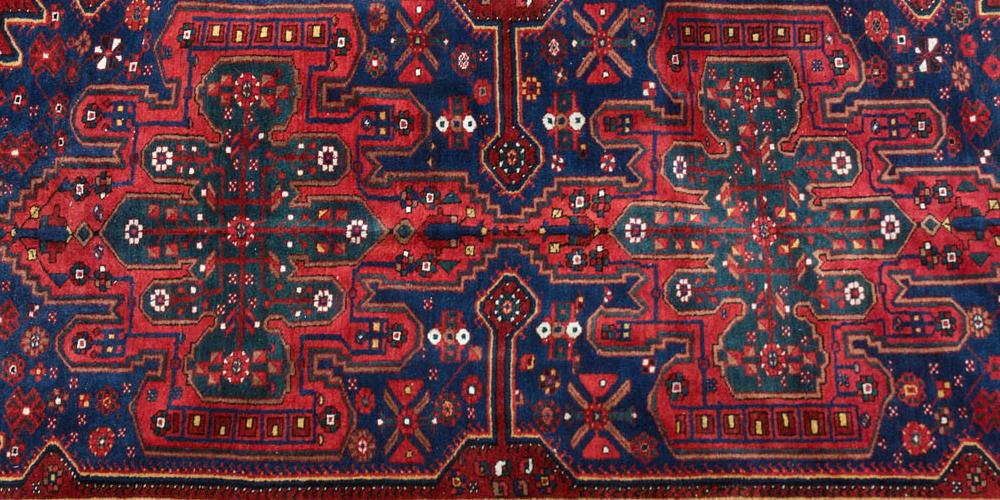 Old Bachtiari tribal Persian rug