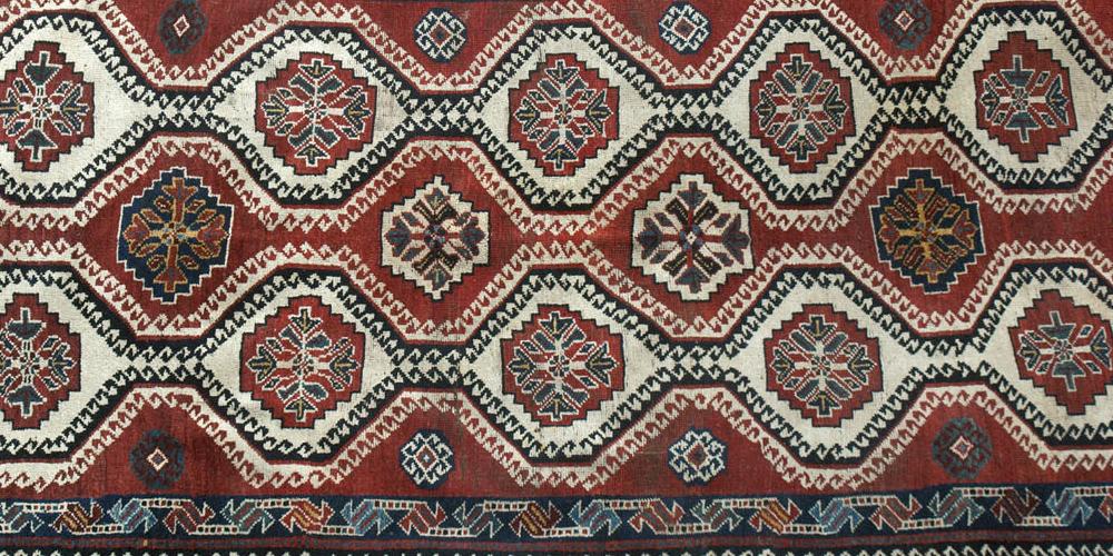 Old Qashqa'i Tribal Persian Rug