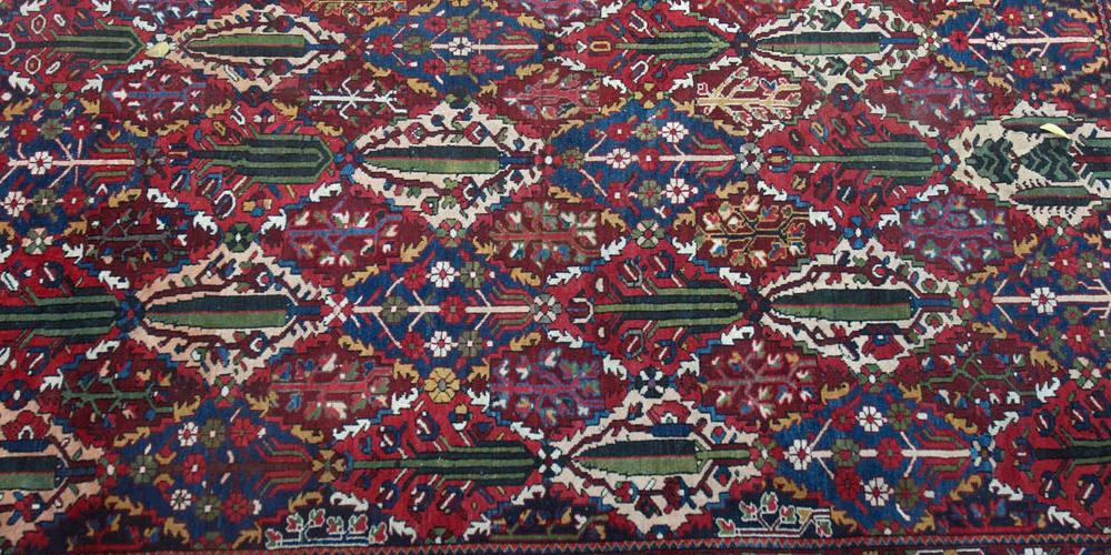 Persian Bakhtiari Tribal Antique Carpet