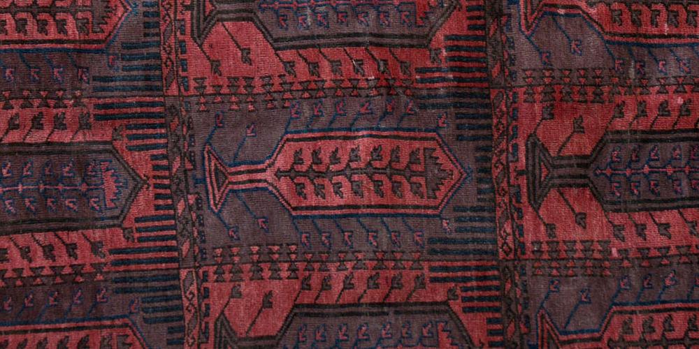 Antique Chakansur Baluch Kalem Doneh Carpet
