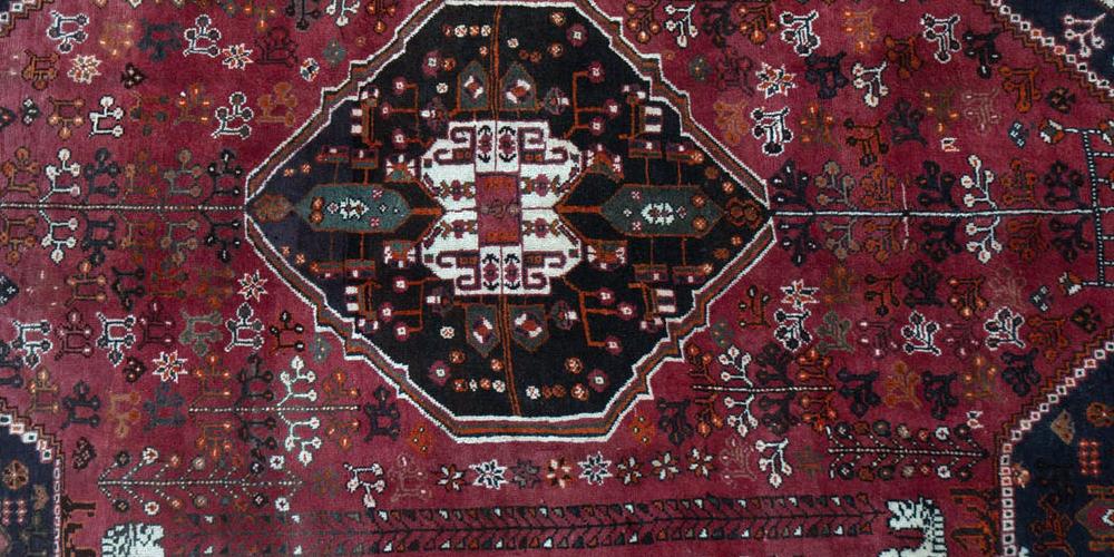 Old Qashqa'i Tribal Persian Rug