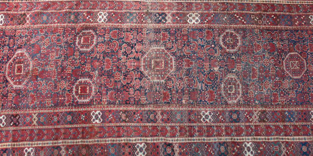Antique Beshir Turkoman Turkmenistan Main Carpet