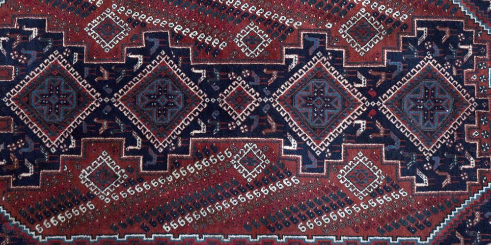 Old Afshar Tribal Persian Rug