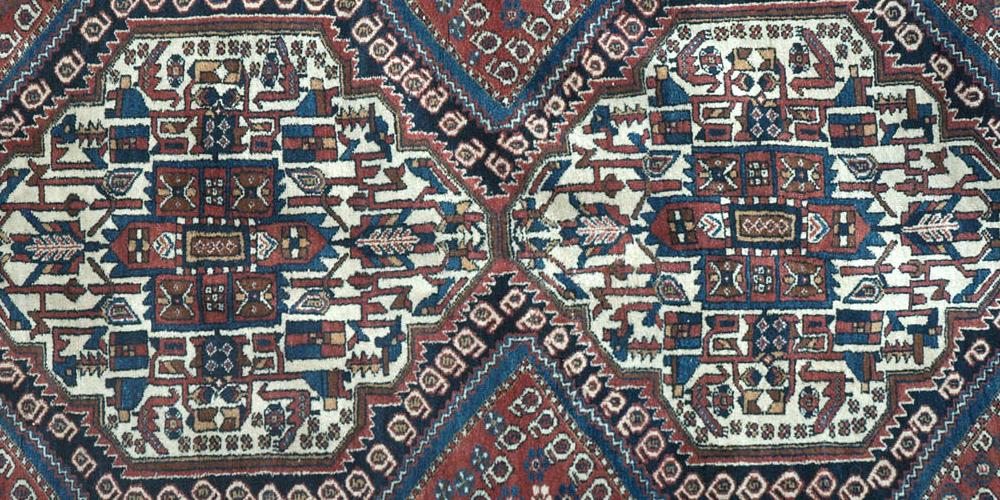 Old Afshar Tribal Persian Rug
