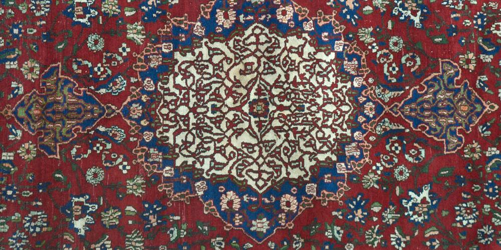Old Isphahan Persian Rug