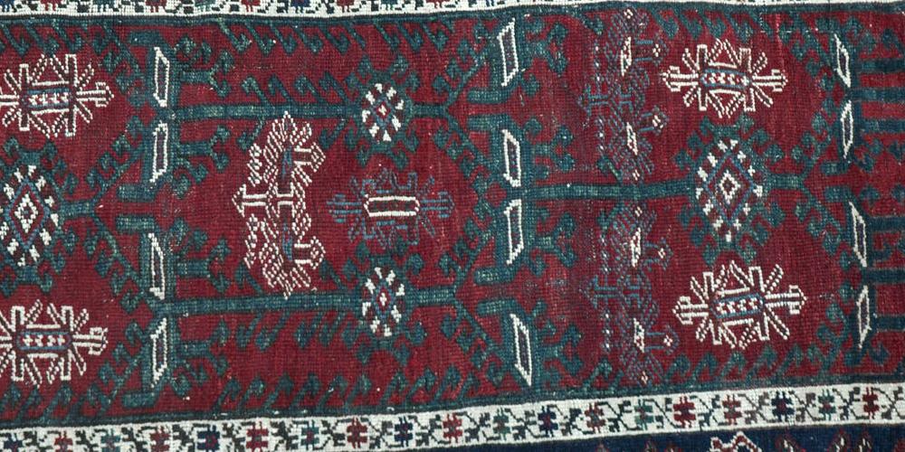 Old Afshar Tribal Persian Rug