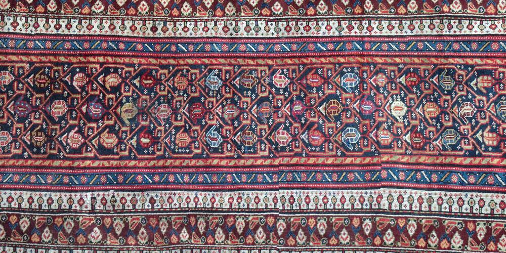 Antique Shirvan Caucasian Runner