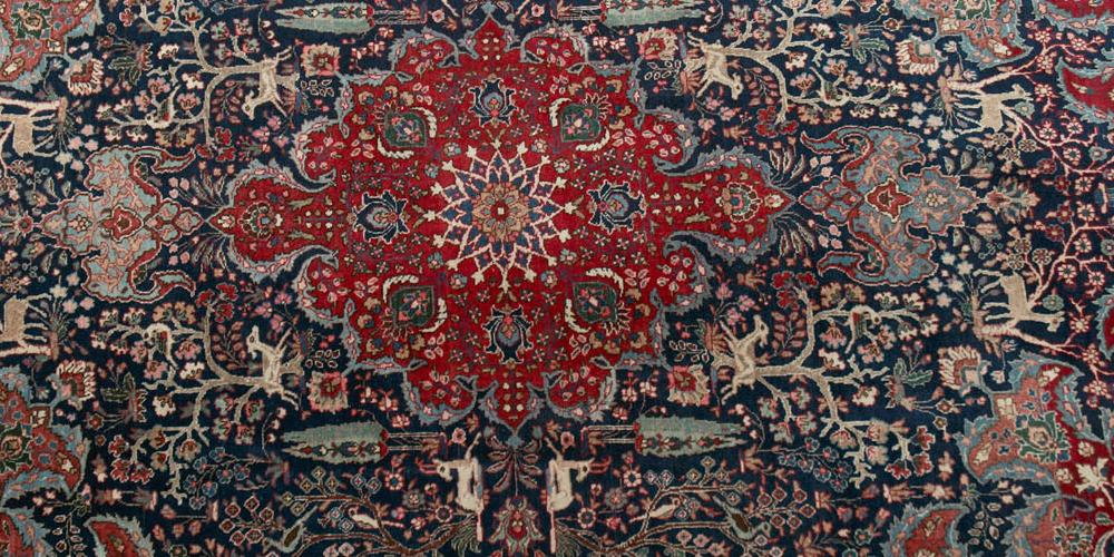 Old or antique Tabriz Persian Rug
