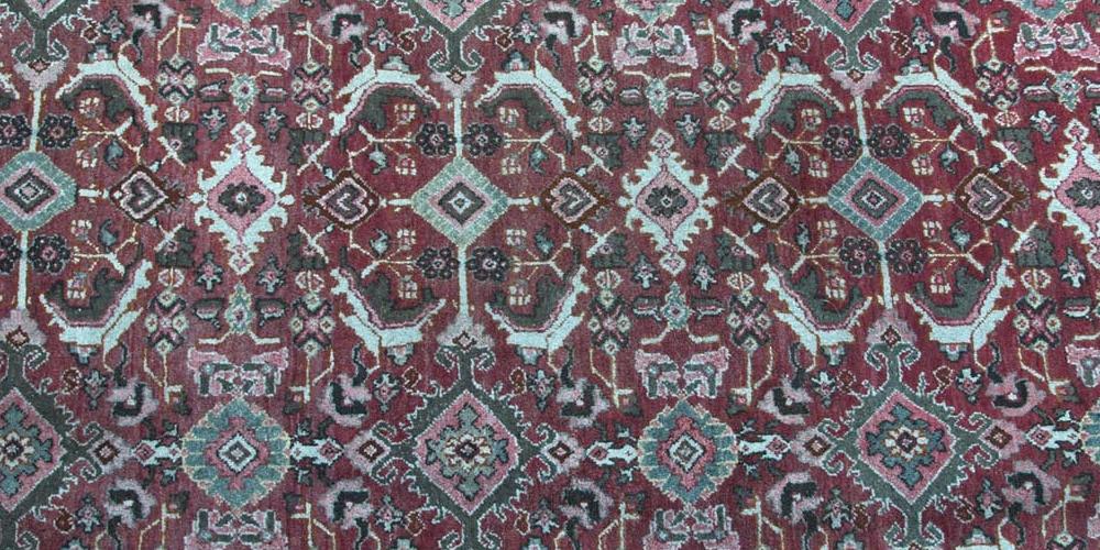 Antique Sultanabad Persian Carpet