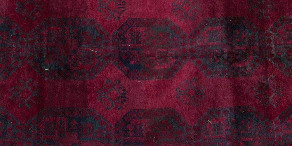 Golden Afghan Taghan Ersari Tribe Afghanistan Carpet