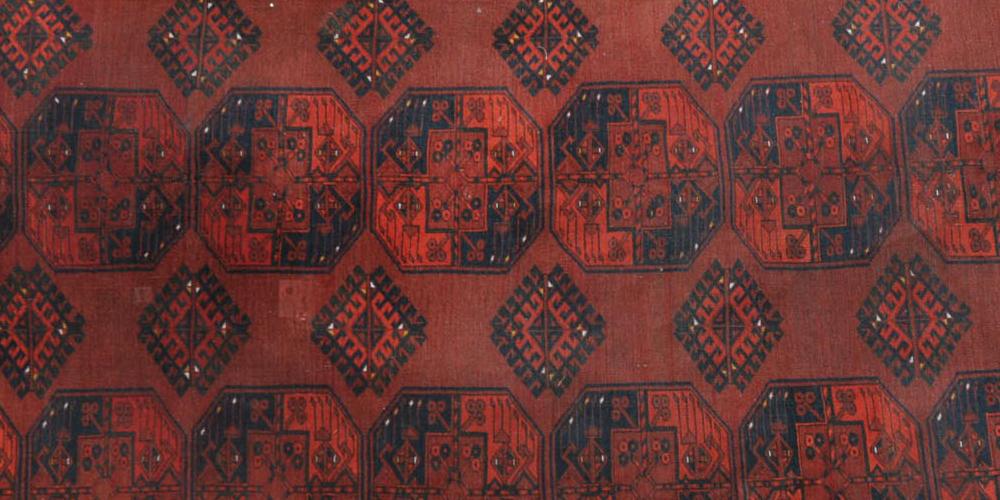 Antique Ersari Turkoman Afghan main carpet