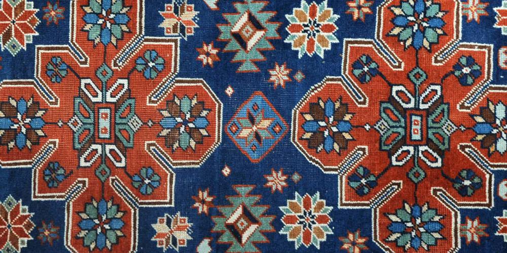 Antique Kazak Caucasian Rug